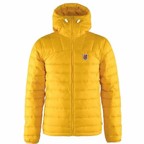 Fjallraven Expedition Down Jacket Yellow Singapore For Men (SG-2971)